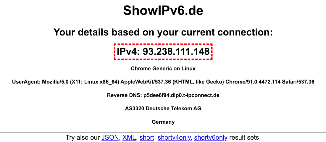 ShowIPv6.de